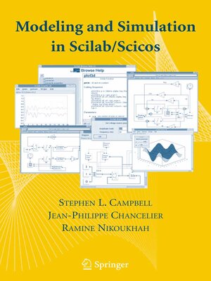 cover image of Modeling and Simulation in Scilab/Scicos with ScicosLab 4.4